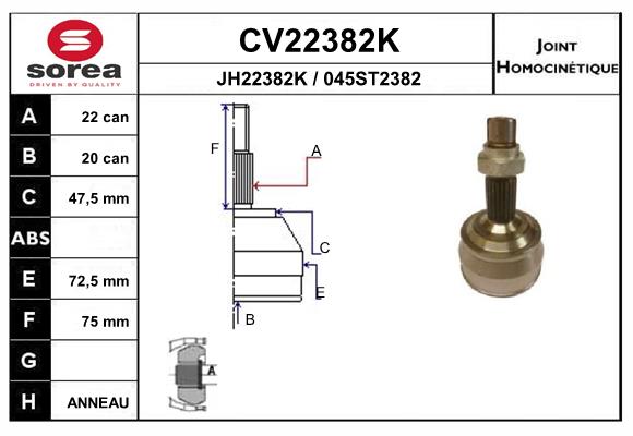 CV22382K