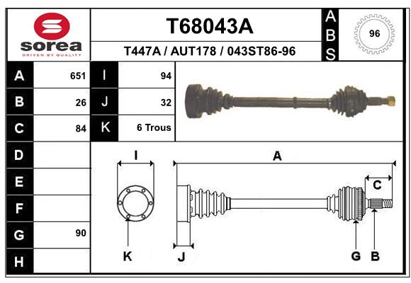 T68043A