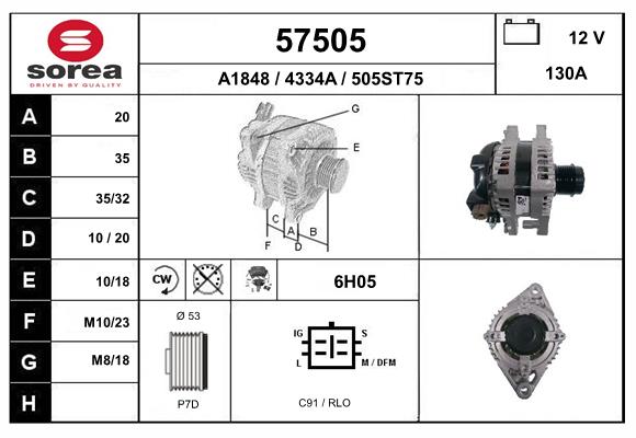 57505