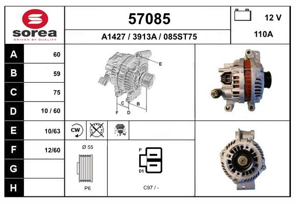 57085