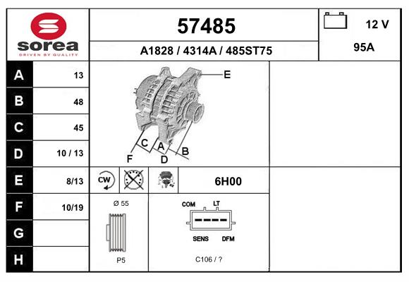 57485