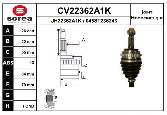CV22362A1K