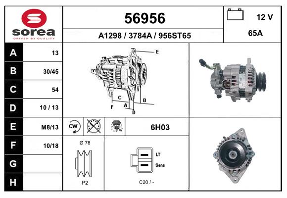 56956