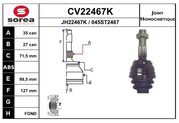 CV22467K