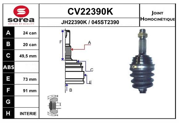 CV22390K