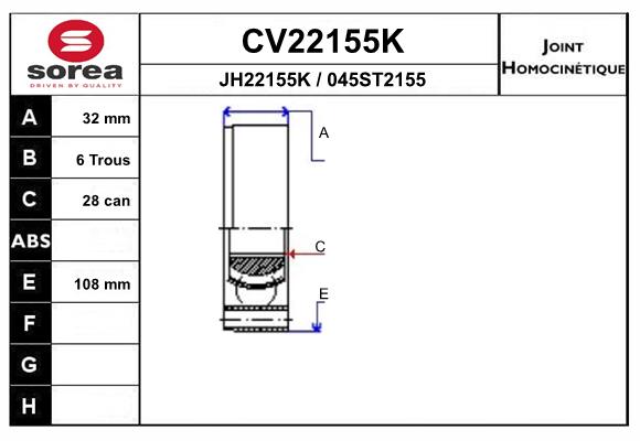 CV22155K