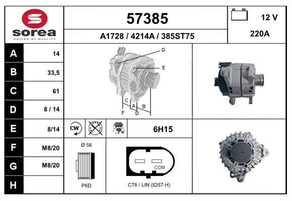 57385