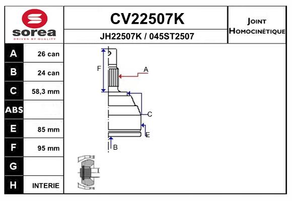 CV22507K