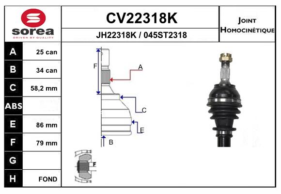 CV22318K