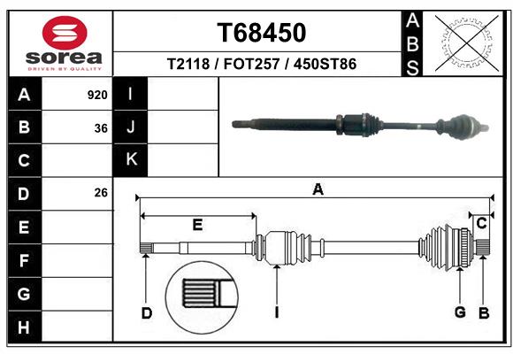T68450