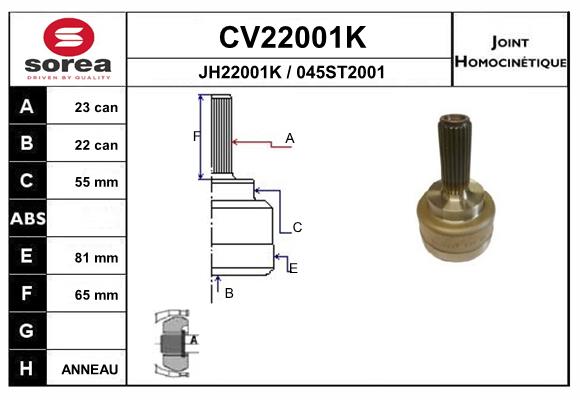 CV22001K