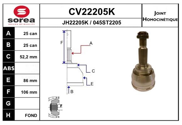 CV22205K