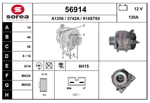56914
