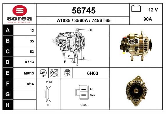 56745