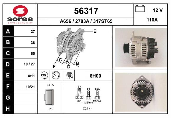56317