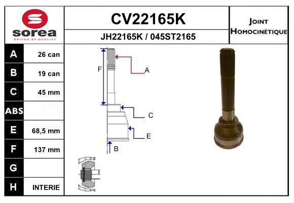 CV22165K