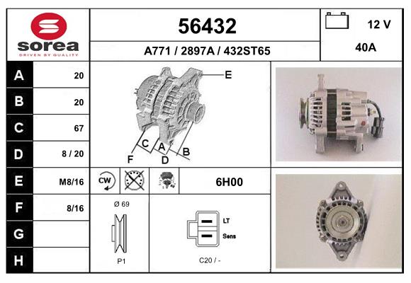 56432