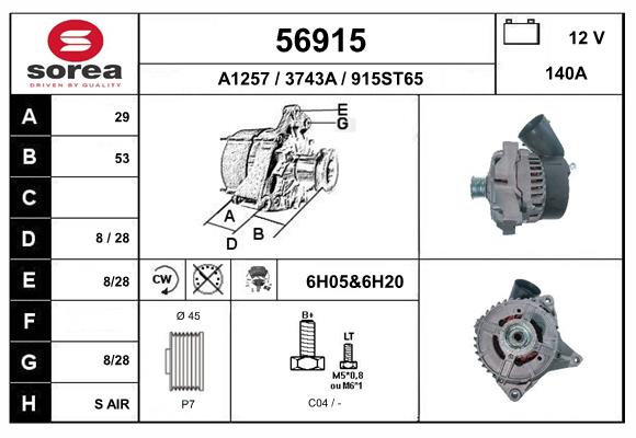 56915