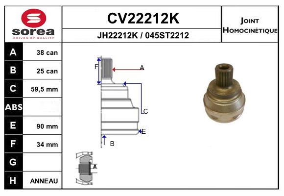 CV22212K
