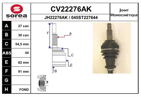 CV22276AK