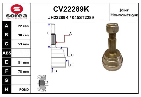 CV22289K