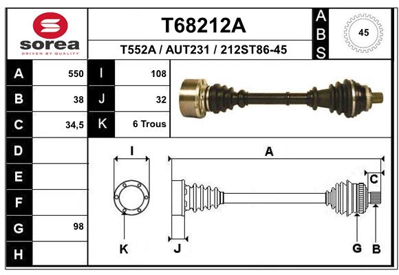 T68212A