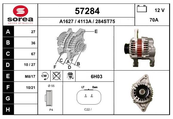 57284