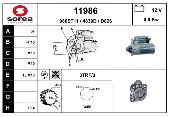 11986