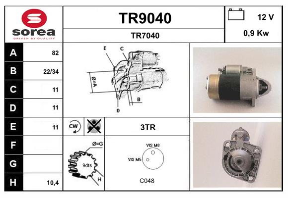 TR9040