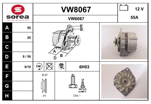 VW8067