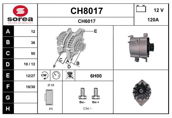 CH8017