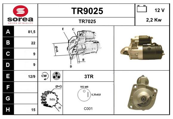 TR9025