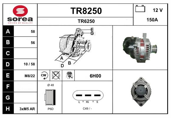TR8250