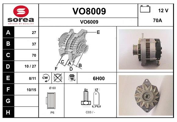 VO8009