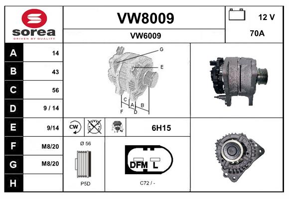 VW8009