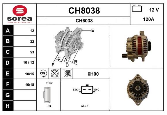 CH8038