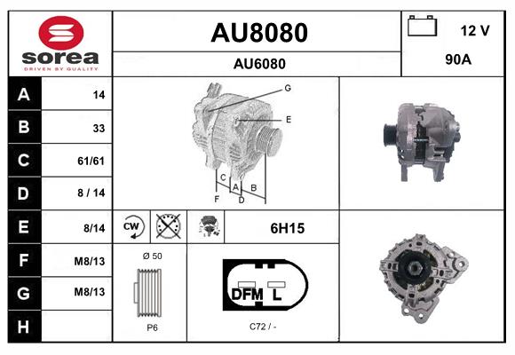 AU8080