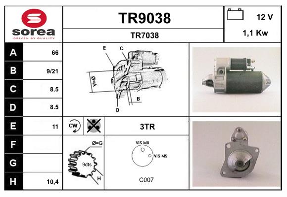 TR9038
