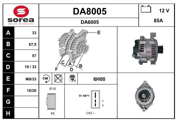 DA8005