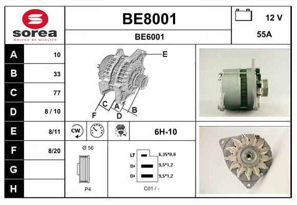 BE8001