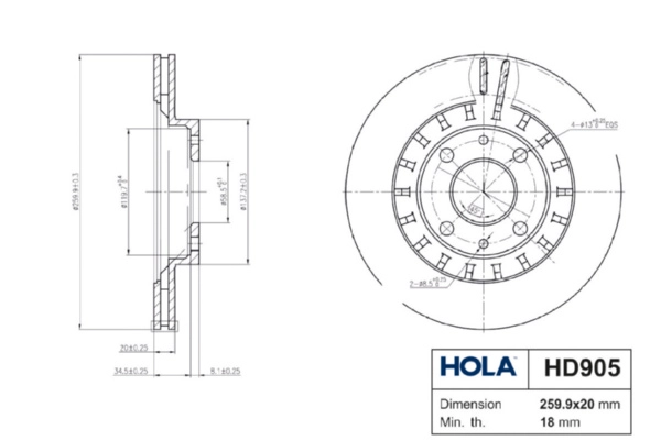 HD905