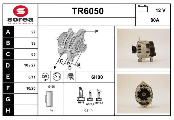 TR6050
