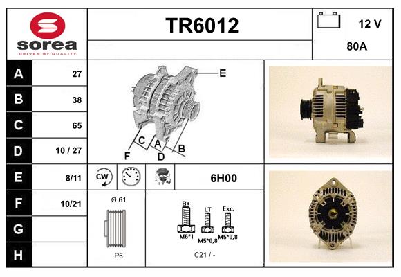 TR6012