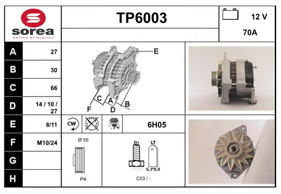 TP6003