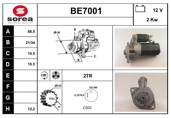 BE7001