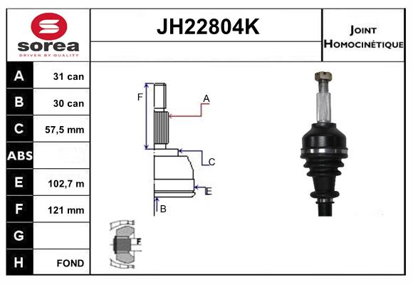 JH22804K