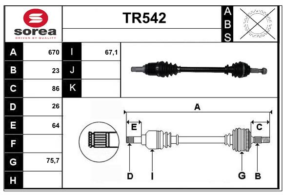 TR542