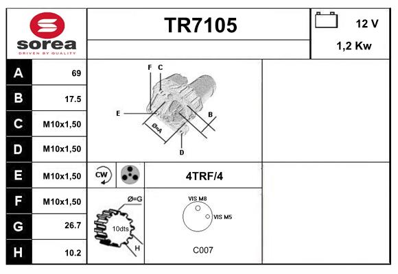 TR7105