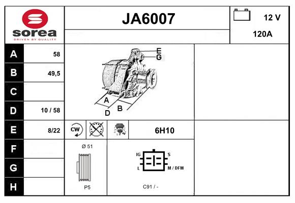 JA6007