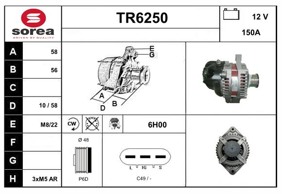 TR6250